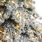 7ft. Pre-Lit Flocked Austria Fir Artificial Christmas Tree, White LED Lights